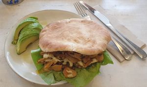 Vegan Pita Kebab at Maison Nomade in Paris