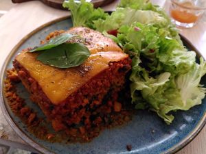 Lasagna verde at Maison Nomade in Paris