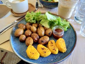 Veggie Chicken (vegan) at Maison Nomade in Paris
