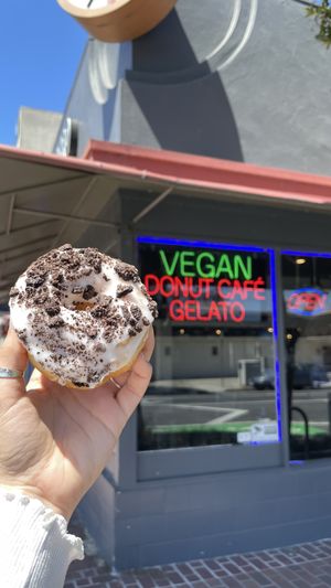 Oreo Donut 🍩  at Vegan Bistro in San Jose
