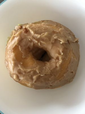 Maple glazed donut   at Vegan Bistro in San Jose