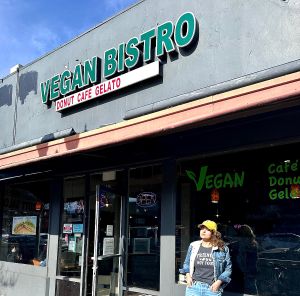 I love this place! Delicious donuts 🍩!!!  at Vegan Bistro in San Jose