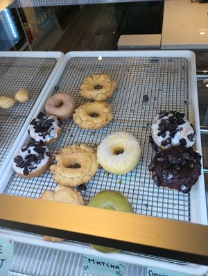 Mmmm donuts at Vegan Bistro in San Jose