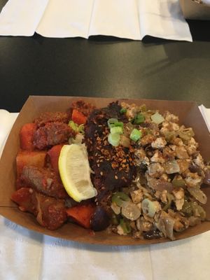 Pop up Nick’s vegan Philippine food at Vegan Donuts at Vegan Bistro in San Jose