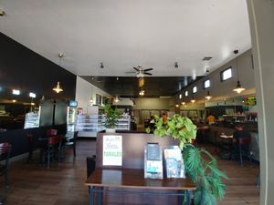 Interior at Vegan Bistro in San Jose