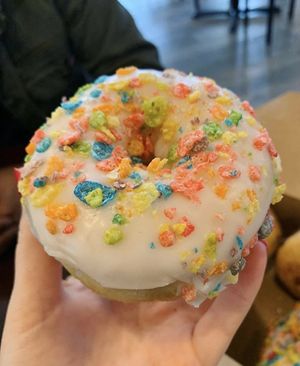 fruity pebbles!  at Vegan Bistro in San Jose