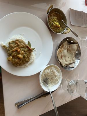 I served myself before taking the pic  at Priya in Greymouth