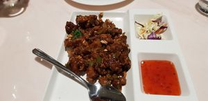 Cauliflower manchurian at Priya in Greymouth