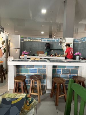 The stall  at Yaku in Samaipata