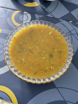 Heart veg soup  at Yaku in Samaipata