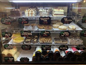 A huge selection of vegan desserts! at Willi's Kitchen in Wellington