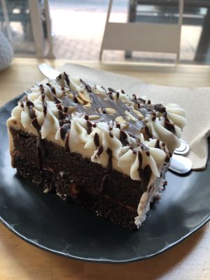 Snickers cake at Willi's Kitchen in Wellington
