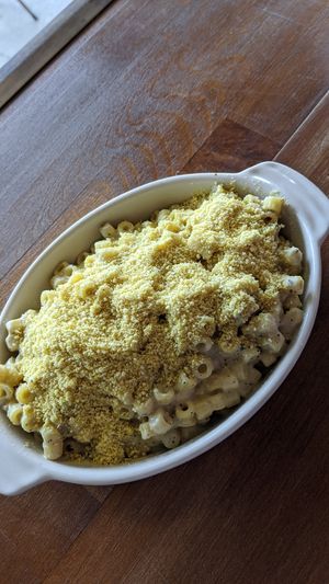 Mac n cheese pasta at Pino's in Islington