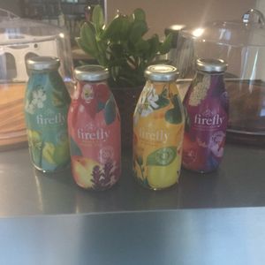 labelled vegan soft drinks  at The Yard in Oakham