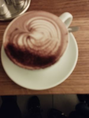 Hot chocolate at Soderberg in Edinburgh