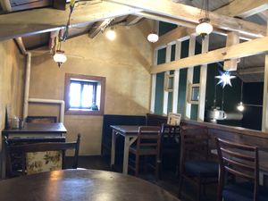 Upstairs interior at Pazar Bazar in Hokkaido