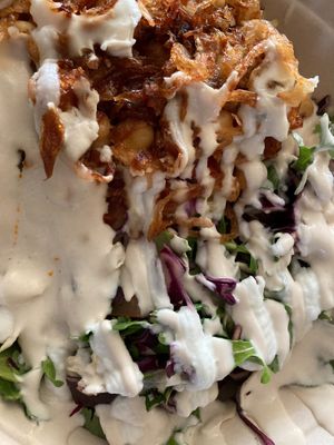 Koshary salad bowl  at Koshary Corner in Clarksville