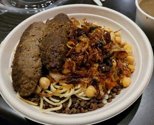 Koshary at Koshary Corner in Clarksville