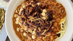   at Koshary Corner in Clarksville