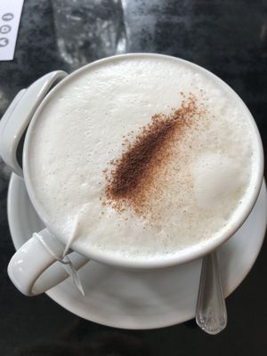 Coconut milk chai latte at Mimi's Bakehouse in Edinburgh