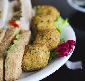 Falafel at Mimi's Bakehouse in Edinburgh