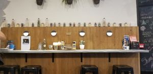 Inside at Beanuts - Pop Up in London