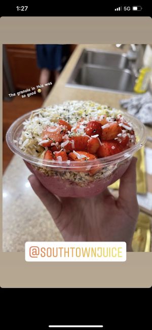 Smoothie bowl  at Herb-N-Juice in San Antonio