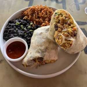 vegan breakfast burrito😍  at Breakfast Republic - North Park in San Diego