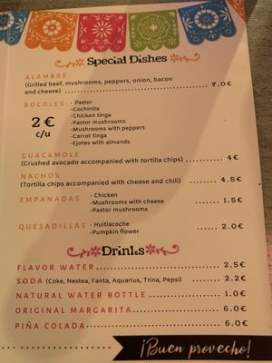 So cheap!  at La Madrisima in Toledo