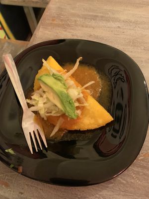 Empanada  at La Madrisima in Toledo