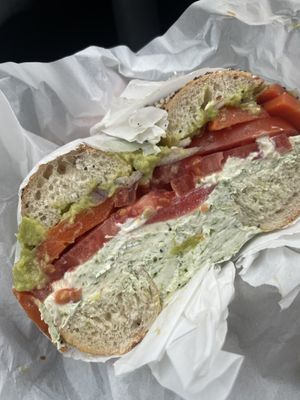   at Willow's Bagels in Burlington