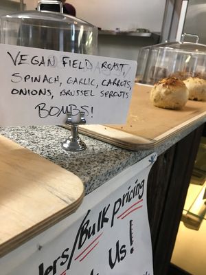 vegan bagel bombs at Willow's Bagels in Burlington