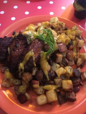 the costa rican sub tofu at The Friendly Toast in Burlington