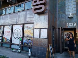 Outside at Breakfast Republic - Ocean Beach in San Diego