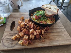 Veggie & Pesto Frittata at Breakfast Republic - Liberty Station in San Diego