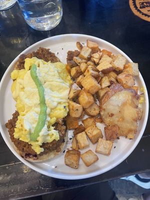 Jammin bennie  at Breakfast Republic - Liberty Station in San Diego