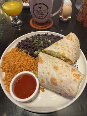 Breakfast burrito  at Breakfast Republic - East Village in San Diego