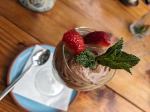 Chocolate mousse at Gusto-040 in Eindhoven