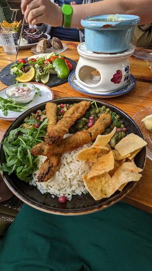 Asparagus curry at Gusto-040 in Eindhoven