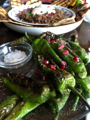 Grilles peppers tapas  at Gusto-040 in Eindhoven