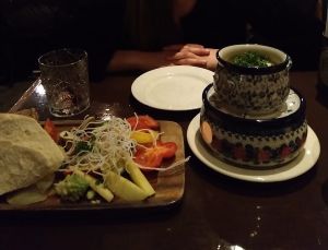 Cheese fondue at Gusto-040 in Eindhoven