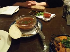 Sandwich Pulled Pork
Tomato / figs soup
Mashed pumpkin at Gusto-040 in Eindhoven