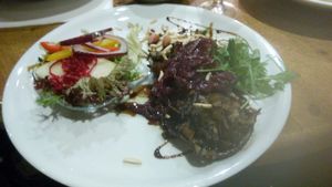 Portobello steak at Gusto-040 in Eindhoven