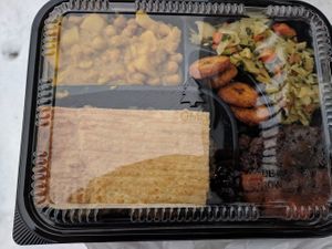 Shepherd's pie Thali at Vegan. I .Thali & Shola Food Mart in Toronto