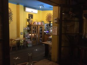 View from our table  at Pepe's in Newmarket