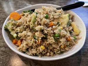 Vege Special Fried Rice at Cool Lala in Airlie Beach