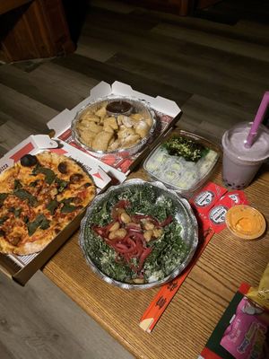 My spread  at Julien's in Millbrook