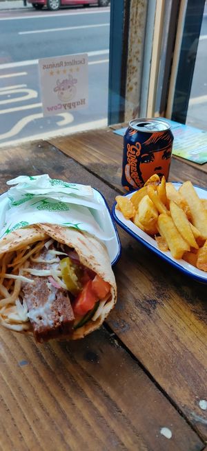 Lunch at Karma Kebab in Edinburgh