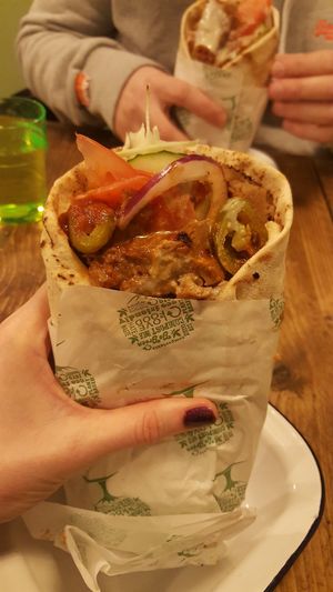 Spicy one at Karma Kebab in Edinburgh