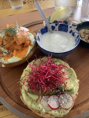 nordic style breakfast  at Zucchero a Velo in Ancona